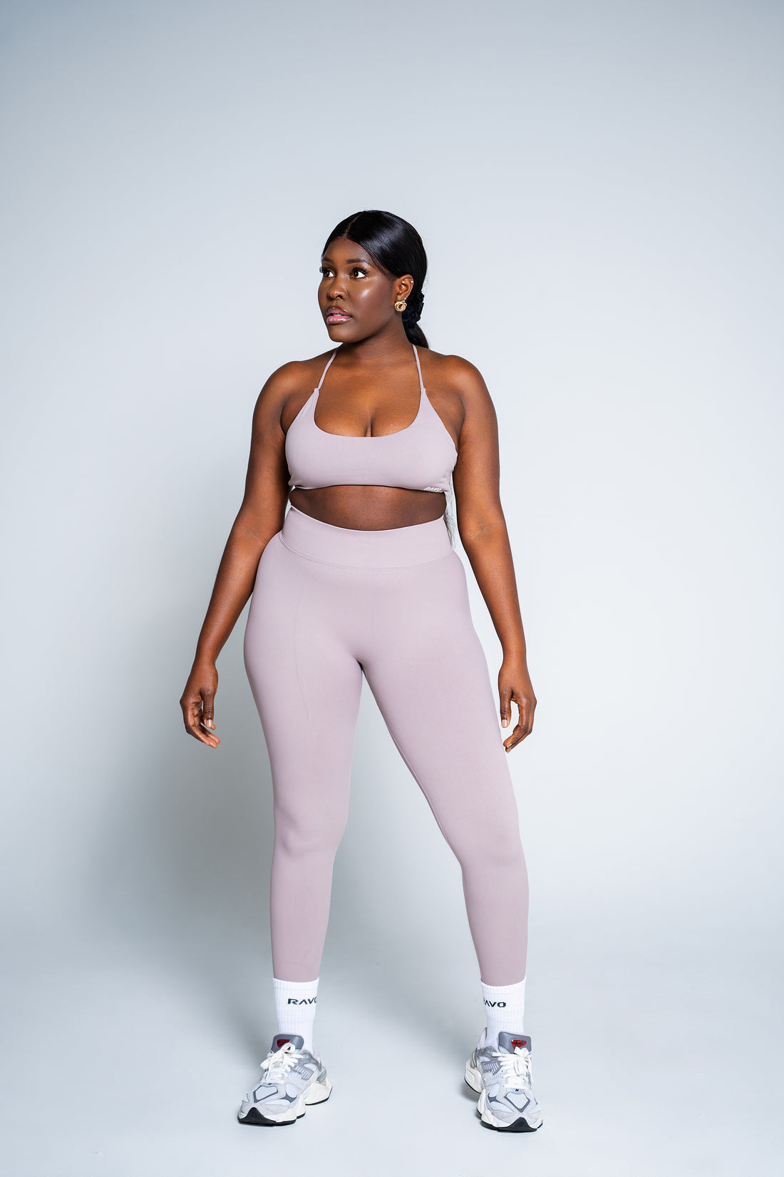 LockedIn™ Sculpt Leggings Set – Khaki