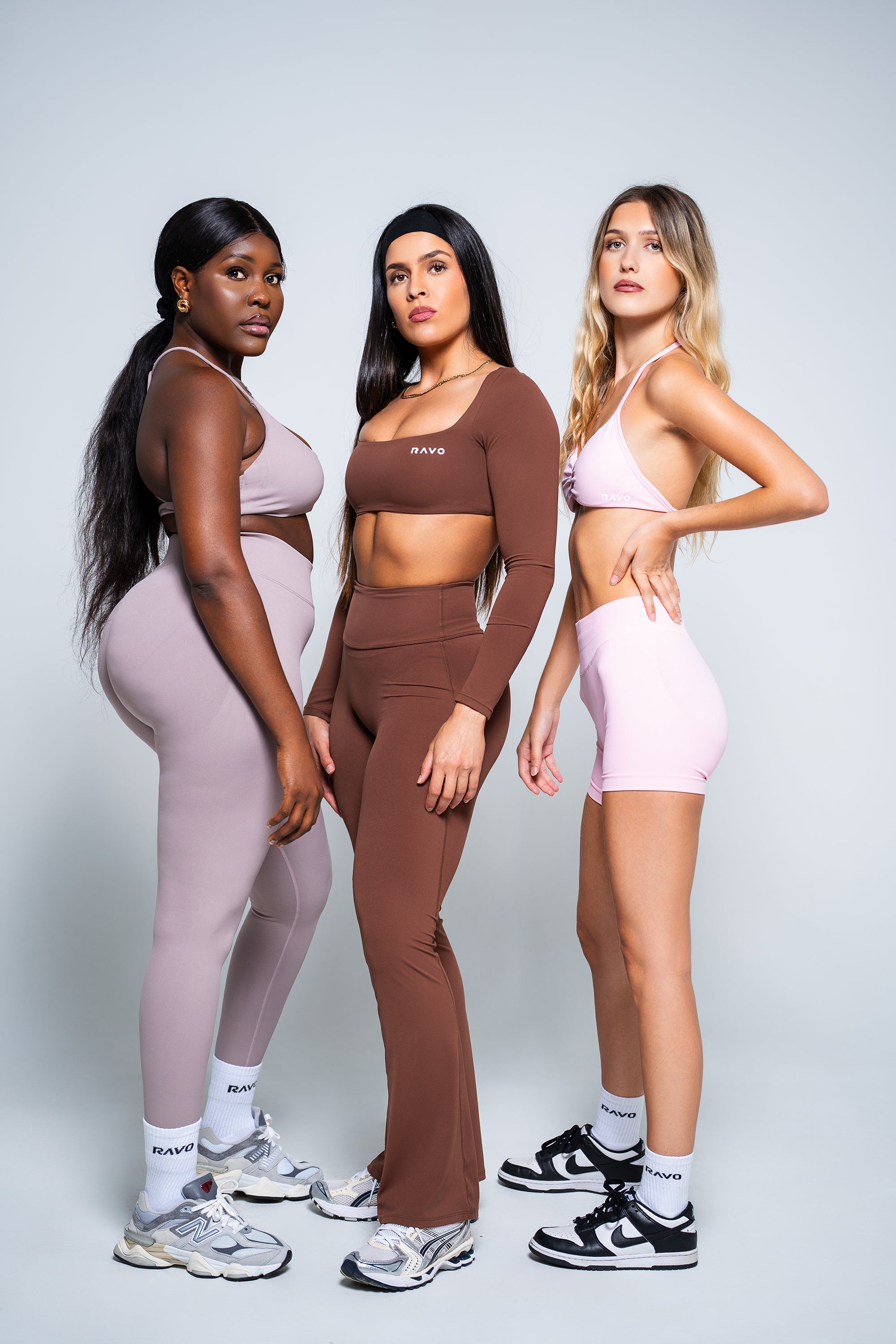 LockedIn™ Flare Bombshell Set – Coffee