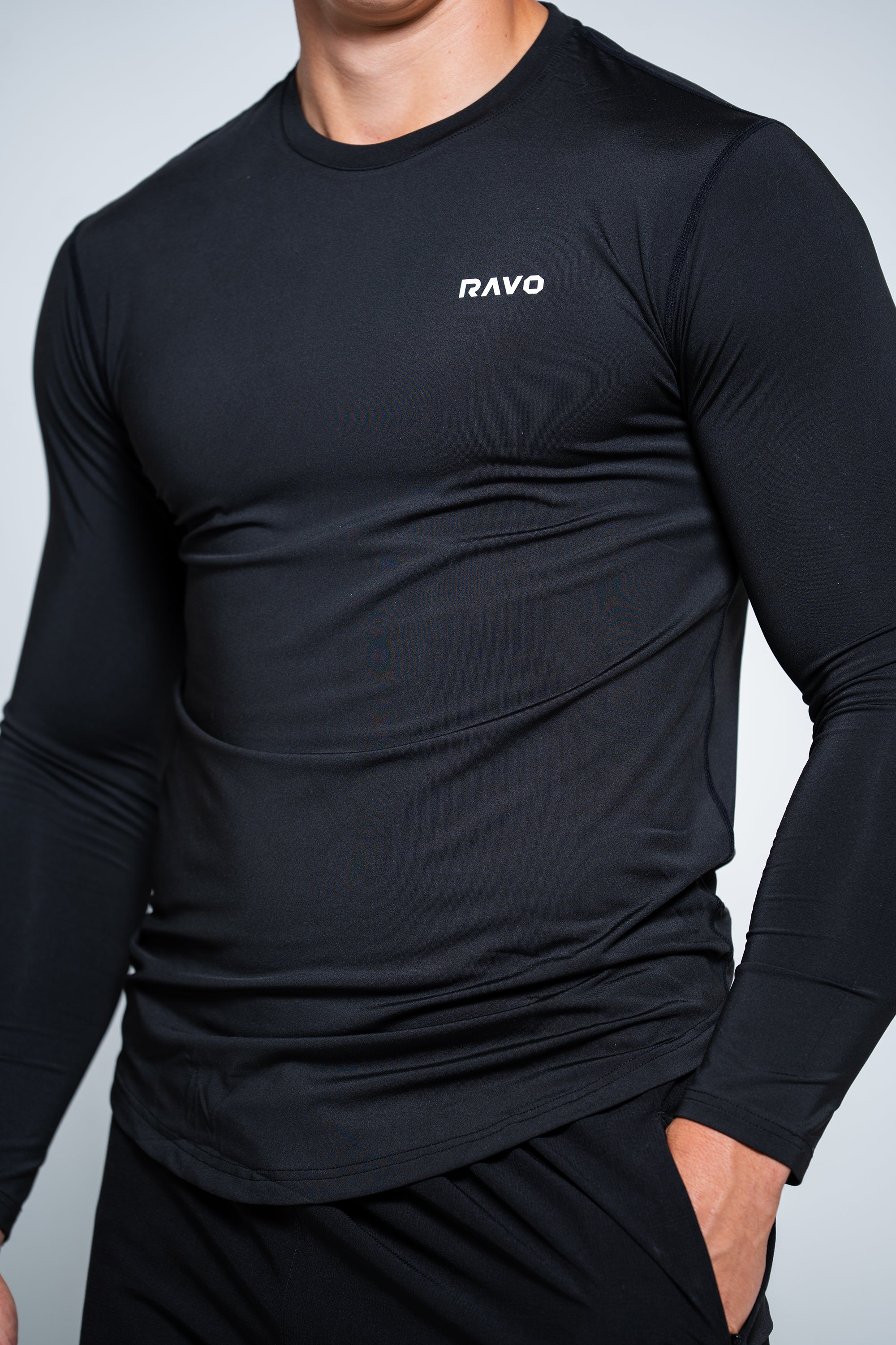 LockedIn™ Tight-Fit Long Sleeve Tee