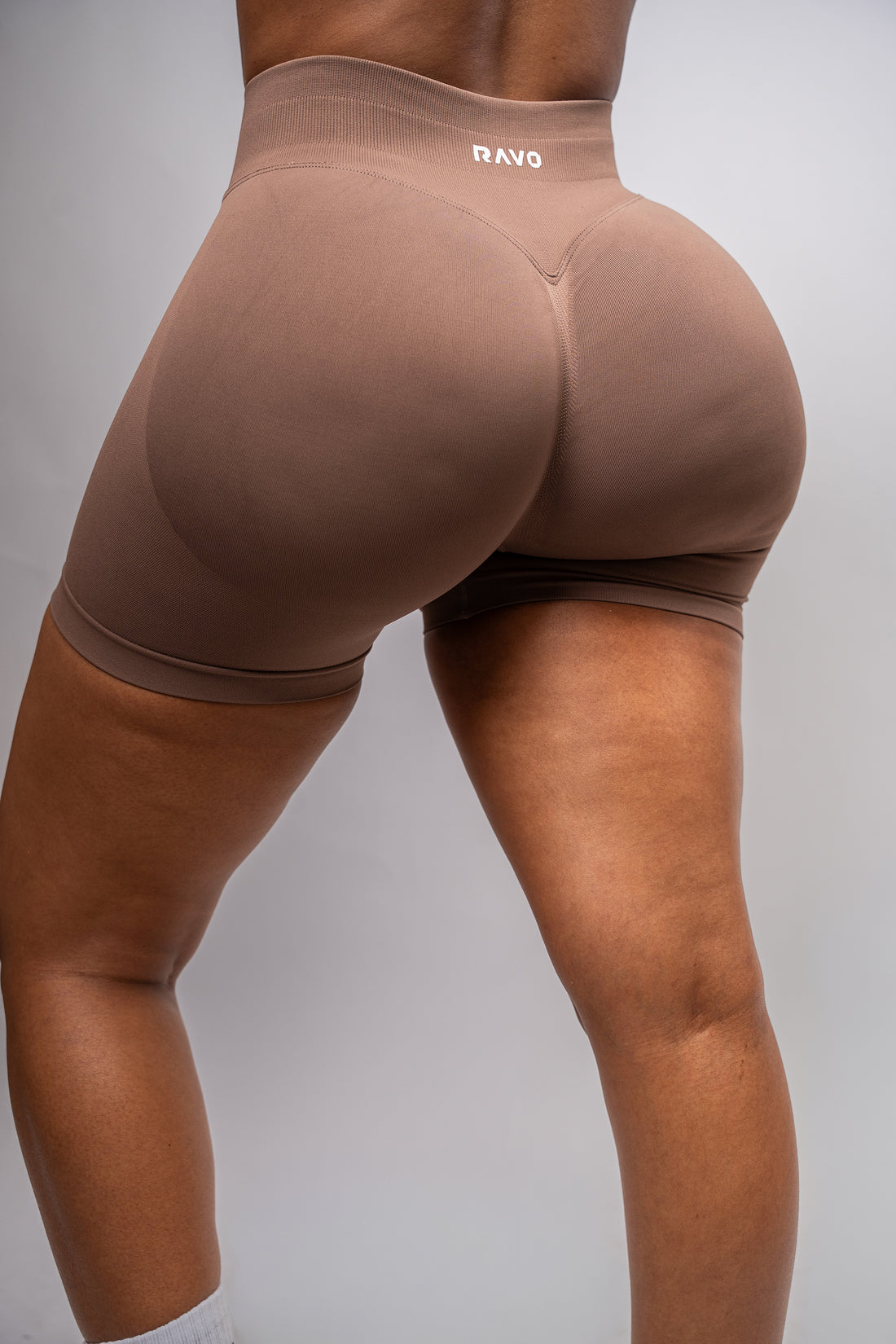 LockedIn™ Curvy Shorts – Coffee