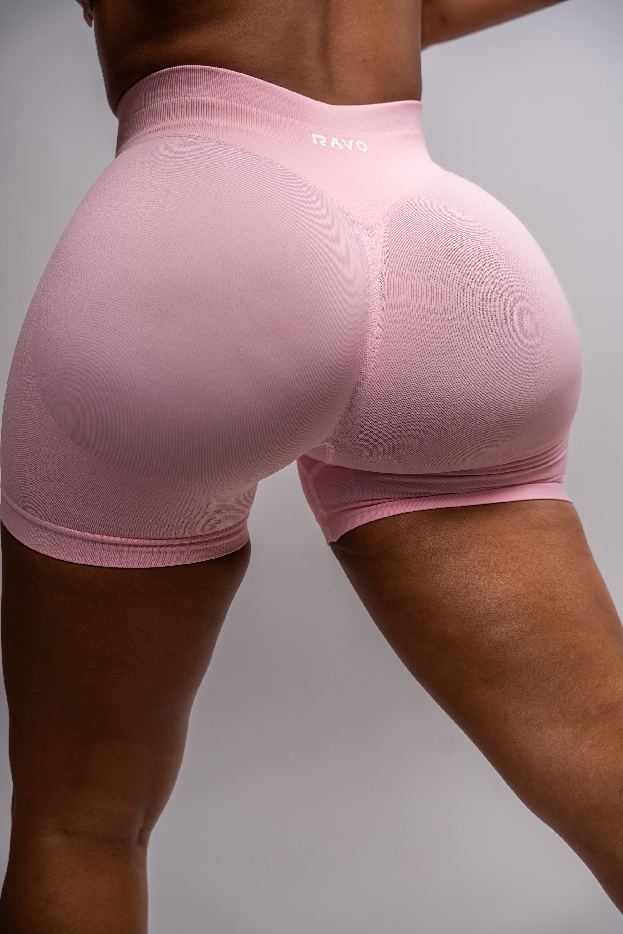 LockedIn™ Curvy Shorts – Pink