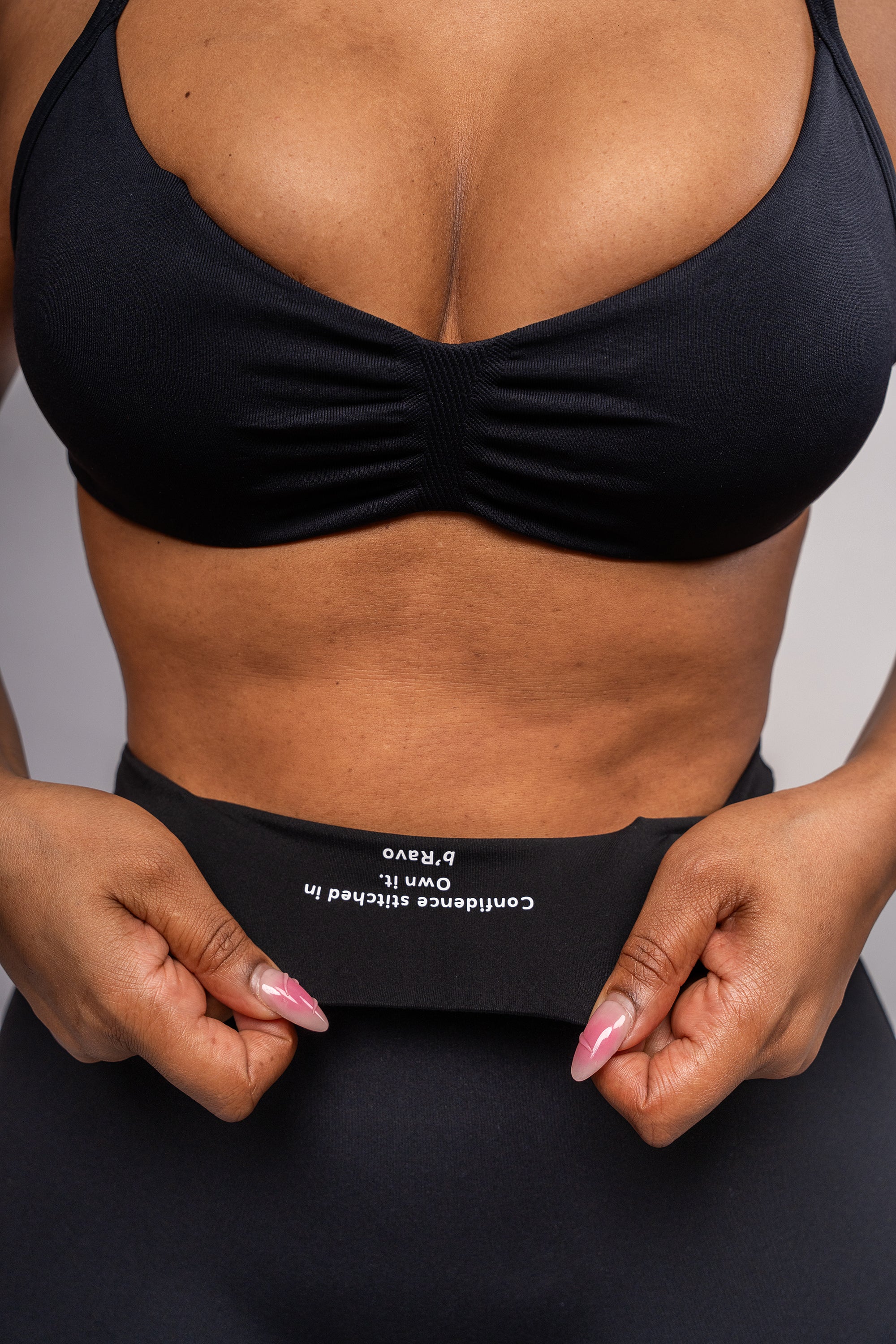 LockedIn™ Straight Leg Bombshell Set – Black