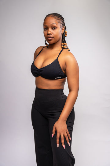 LockedIn™ Straight Leg Bombshell Set – Black