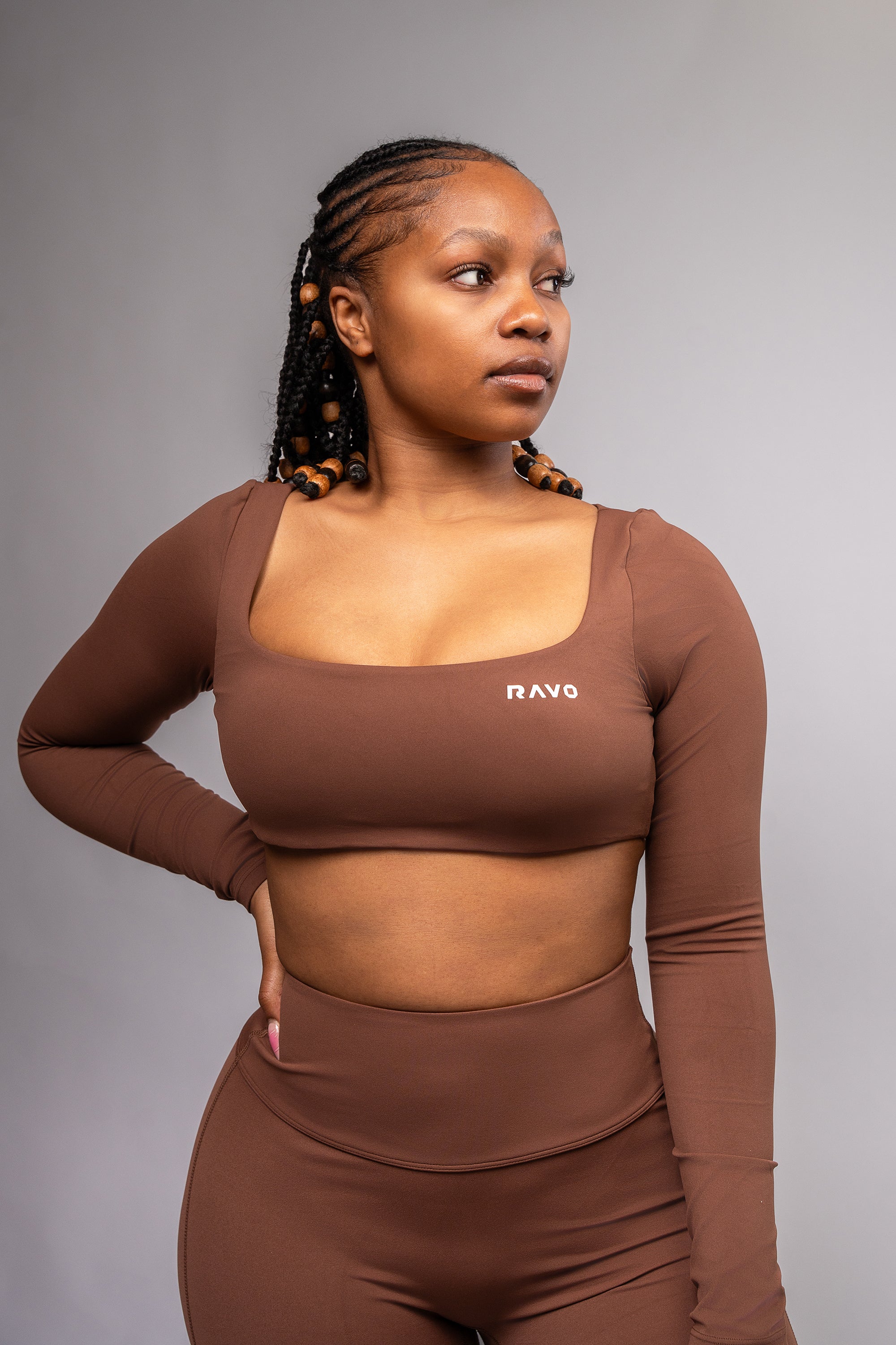 LockedIn™ Flare Bombshell Pants – Coffee